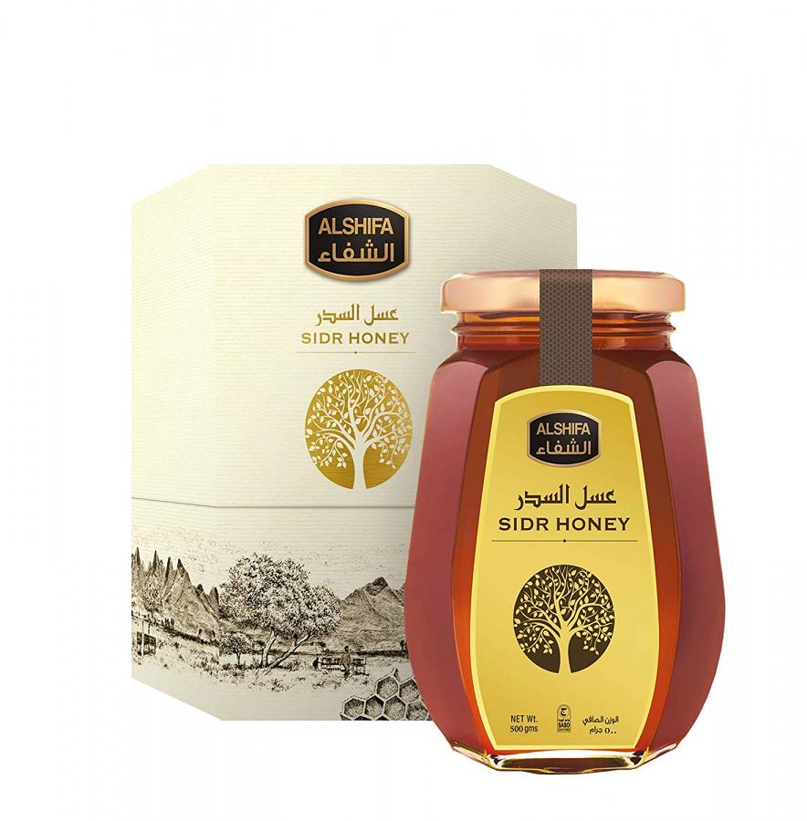 AL SHIFA All Natural Pure Raw Sidr Honey, 500g #38985 | DesiClik.com, USA